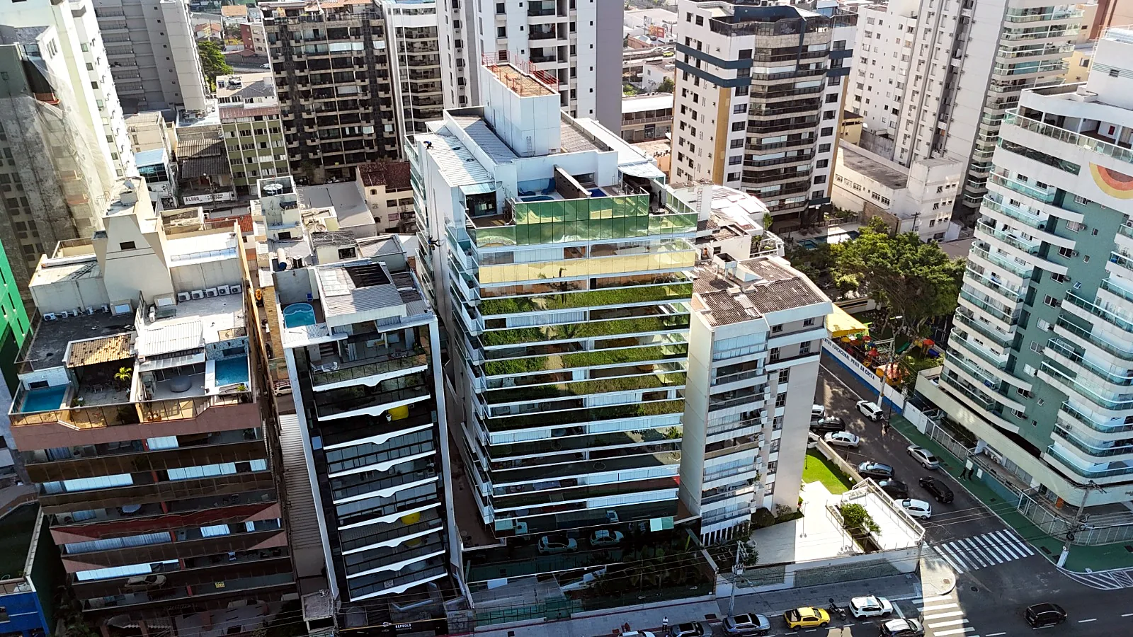 Edifício Julita Devens: Registro aéreo na entrega